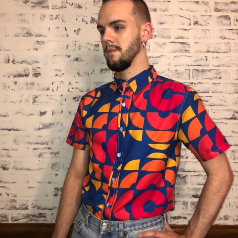 Vintage button up